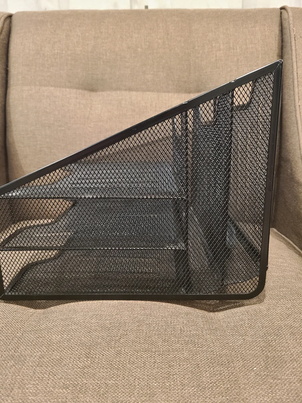 Suodoka 3 Tier Metal Mesh Desktop Organizer